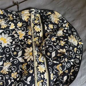 Floral Quilted Garment Bag